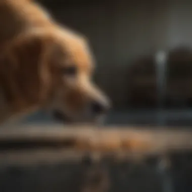 Signs of Separation Anxiety Visual representation of the signs of separation anxiety in dogs