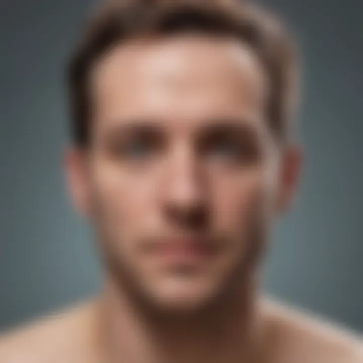 Visual representation of early warning signs in thought patterns and behaviors
