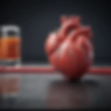 Graph showing the effects of diuretics on heart failure symptoms and patient outcomes.