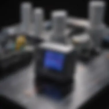Components of a UV-Visible Spectrometer Illustration of UV-visible spectrometer components